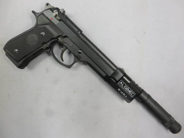 【ウエスタンアームズ】ベレッタM92FS レオン・LEON　サイレンサー Reborn  11挺限定