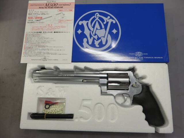 【タナカ】S&W M500 8 3/8in  ステンレス Ver.2