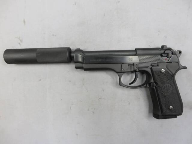 【ウエスタンアームズ】ベレッタM92FS 処刑人 サイレンサーモデル