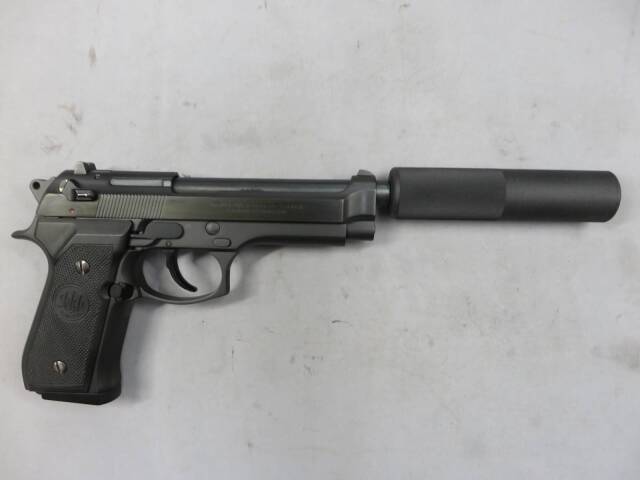 【ウエスタンアームズ】ベレッタM92FS 処刑人 サイレンサーモデル