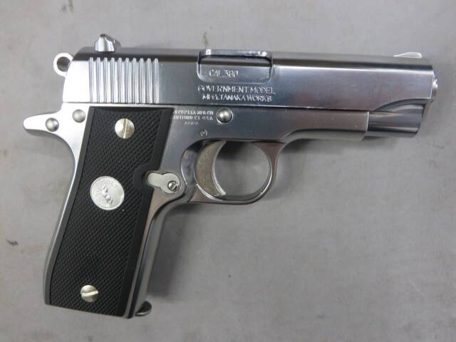 【タナカ】コルト ガバメント.380AUTO ステンレス