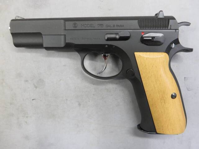 【KSC】CZ75 1st ウッドグリップ スペシャル 限定製品
