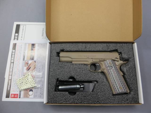 【タニオコバ×BATON】BM-45 (M45A1) CO2 GBB FDE