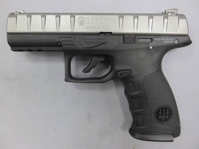 【UMAREX】ベレッタ APX メタルグレー CO2