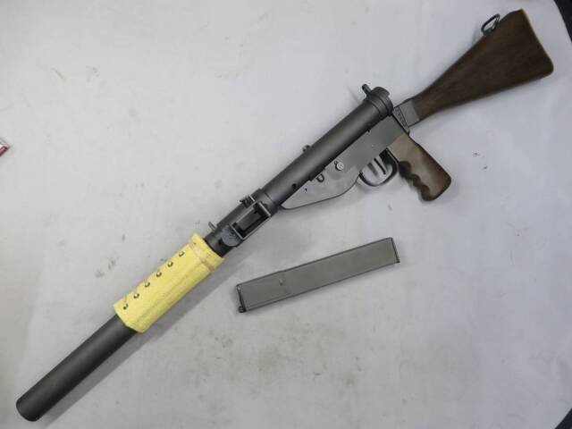 【NORTH EAST】STEN MK6 木製ストック マシンカービン　GBB