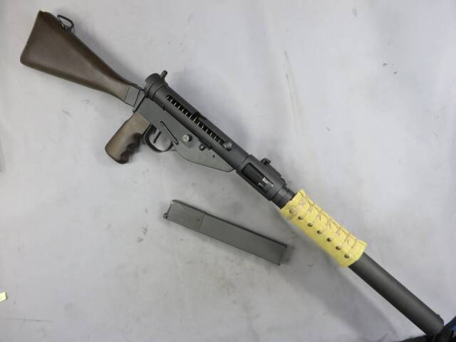 【NORTH EAST】STEN MK6 木製ストック マシンカービン　GBB