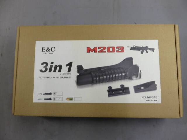 【E&C】M203グレネードランチャー （メタル）MP046B