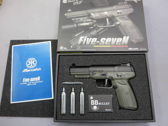 【マルシン】Five-seveN 6ｍｍBB CO2 V2 ODG