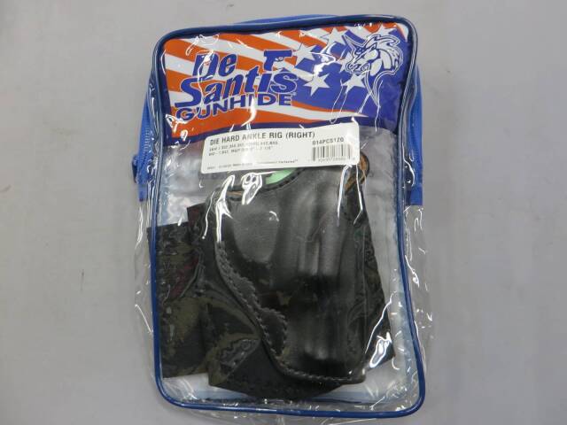 【De Santis】S&W Jフレーム DIE HARD ANKLE RIG（RIGHT）ホルスター