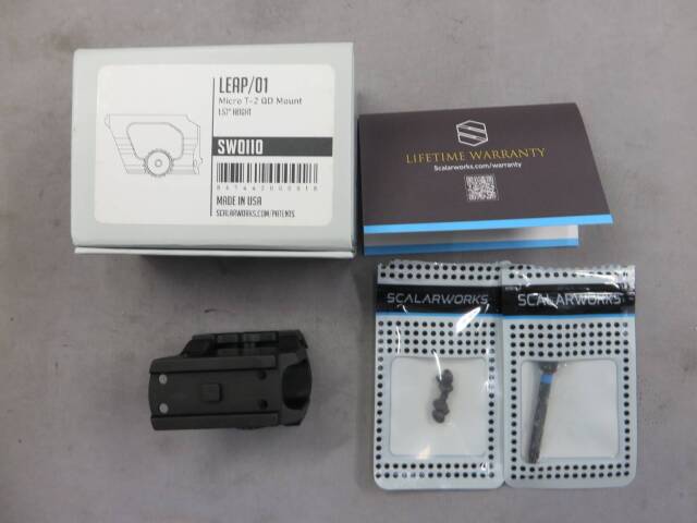 【SCALARWORKS】　LEAP/01・Micro T-2 QD マウント 1.57 Hight
