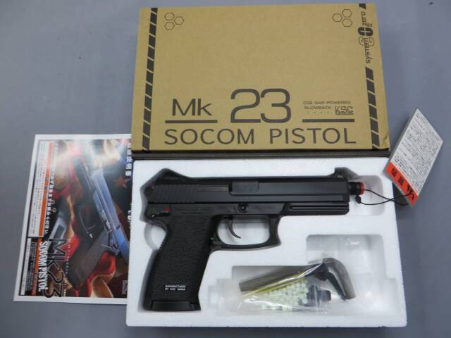 【KSC】MK23 SOCOMピストル CO2