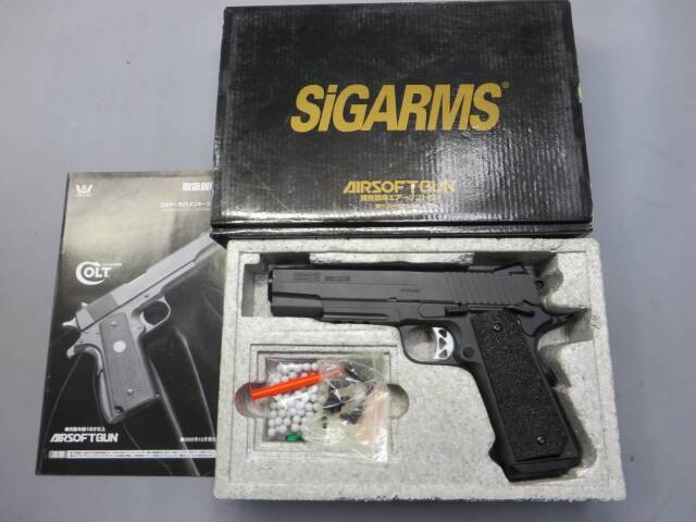 【ウエスタンアームズ】SIG ARMS GSR カーボンブラック