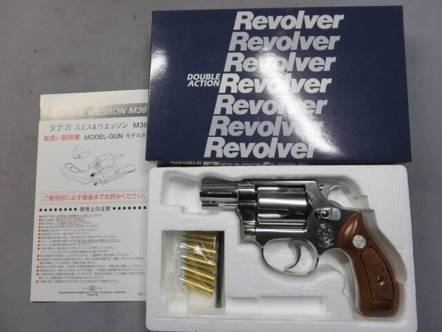 【タナカ】S&W M60 2in ステンレス Ver.2 モデルガン