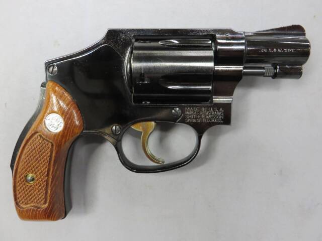 【タナカ】S&W M40 2in センチニアル スチールジュピターフィニッシュ ・木製グリップ