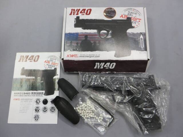 【KWC】S&W M&P40L PCポーテッド CO2 リアル刻印