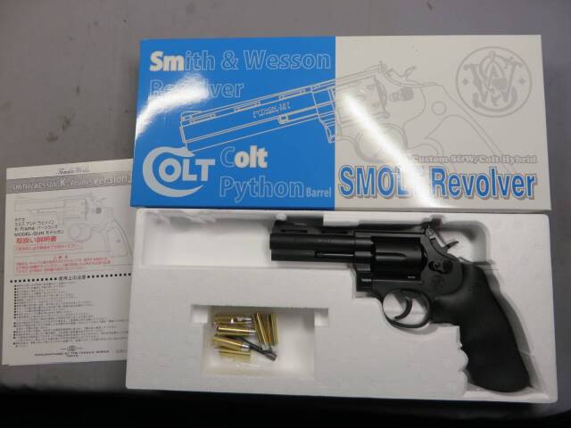 【タナカ】SMOLT リボルバー 4in HW Ver.3 モデルガン