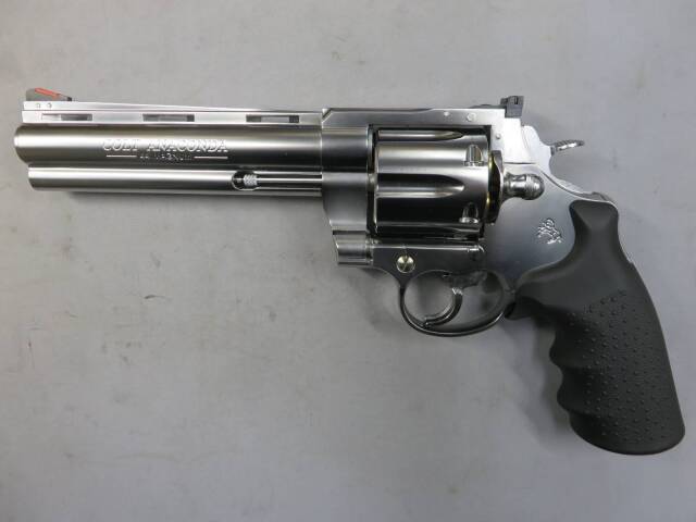 【マルシン】コルトアナコンダ 6in シルバー ABS HOGUEグリップタイプ リアルXカート