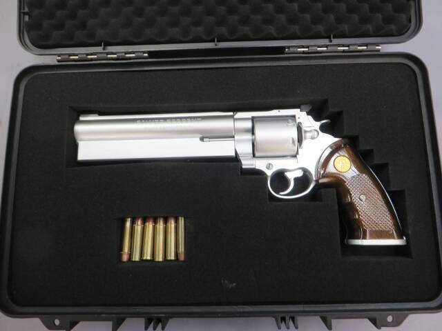 【マルシン】.44マグナム バリーバートン （コルトアナコンダべース カスタム） バイオハザード