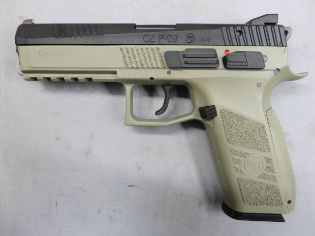 【KJワークス】CZ P-09 Duty フレームTAN