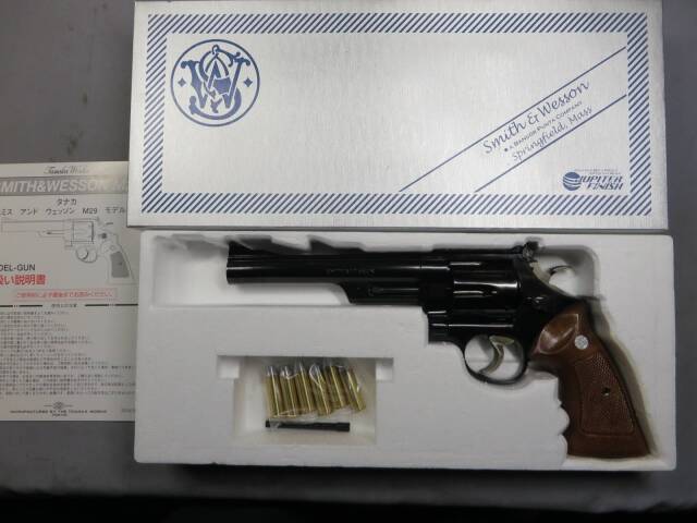 【タナカ】S&W M29 カウンターボアード ト6.5in  HW スチール ジュピターフィニッシュ  モデルガン