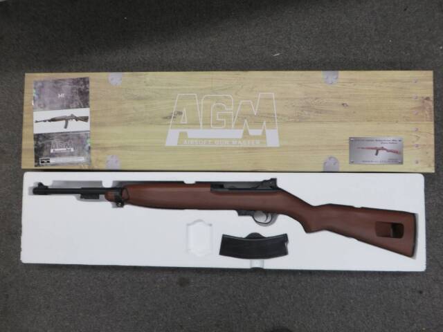 【AGM】M1カービン ウッドパターン エアーコキング