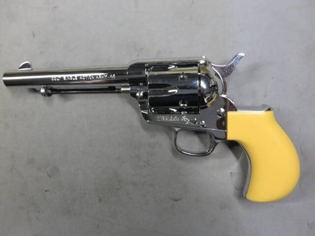 ハートフォード】SAA.45 バードヘッド シルバーアーティラリー モデルガン