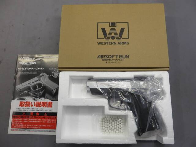 ウエスタンアームズ】S&W ショーティ40 2トーン