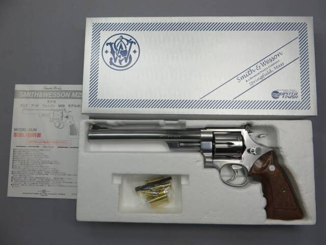 【タナカ】S&W M629 8in HW ステンレス ジュピターフィニッシュ Ver.2 モデルガン