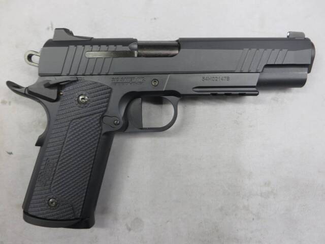 【ウエスタンアームズ】SIG SAUER 1911-X FULL G10グリップ