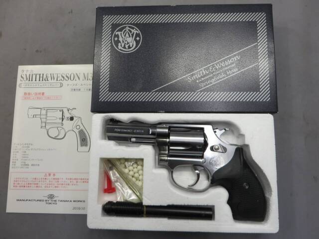 【タナカ】S&W M60 PC（パフォーマンスセンター）3in ステンレス