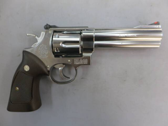 【マルシン】S&W M629 5in シルバーABS プラグリップ仕様 リアルXカートリッジ