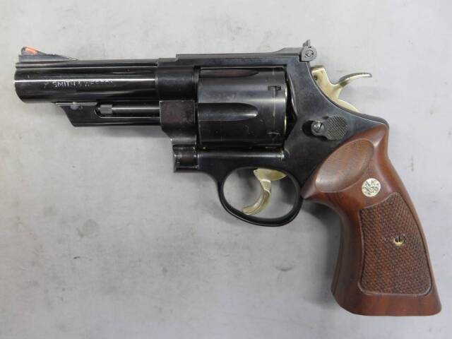 【タナカ】S&W M29 4in スチールジュピターフィニッシュ・木製グリップ