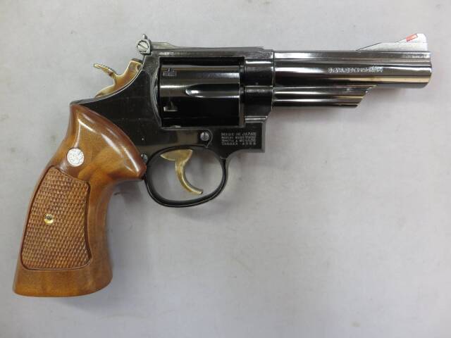 【タナカ】S&W M19 4in スチールジュピターフィニッシュ  モデルガン