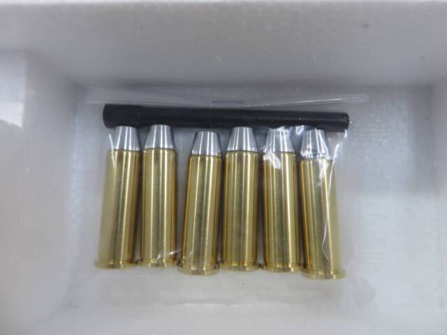 【タナカ】SMOLT リボルバー 6in HW Ver.3 Square butt・+Weight 木製グリップ  モデルガン