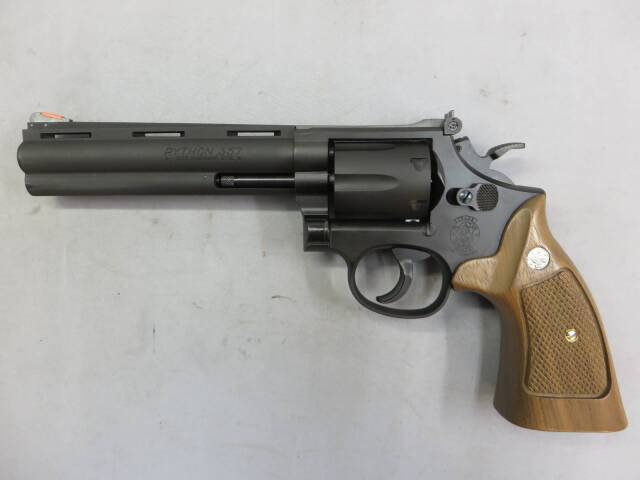 【タナカ】SMOLT リボルバー 6in HW Ver.3 Square butt・+Weight 木製グリップ  モデルガン