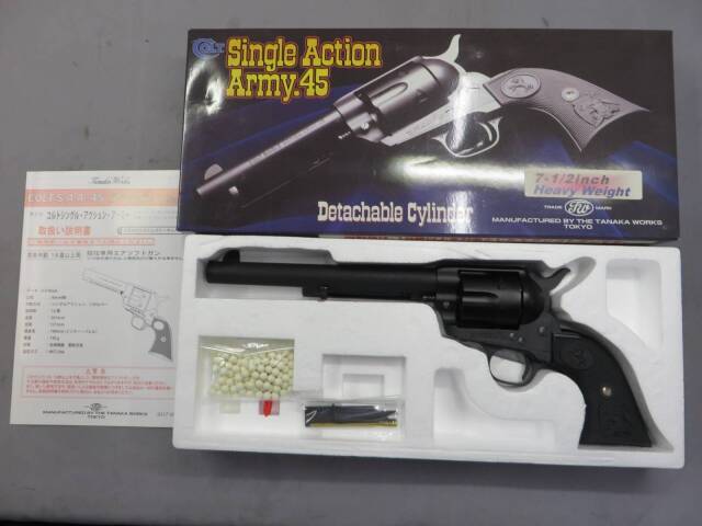 【タナカ】コルトSAA.45 D.C. 7in キャバルリー  HW