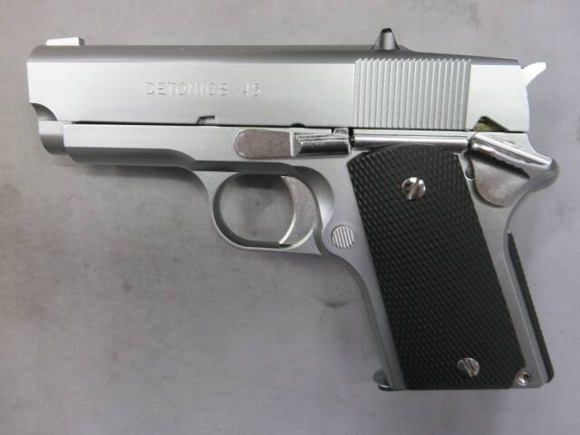 【東京マルイ】デトニクス.45 コンバットマスター ステンレス