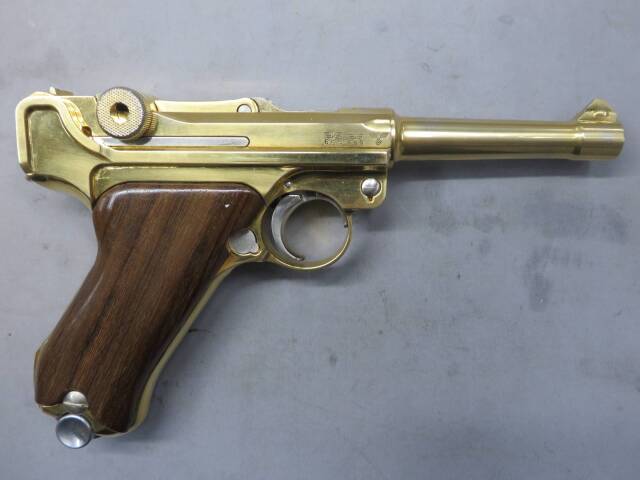 マルシン】ルガーP08 4in パラベラム Coded42・金属モデルガン