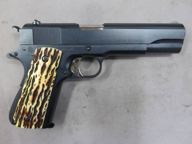 【東京マルイ・キャロムショット】M1911A1コルトガバメント メタルブルー カスタム・他 カスタム