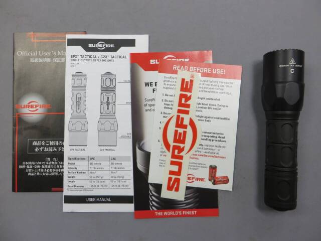 【SUREFIRE】G2X タクティカル（実物）