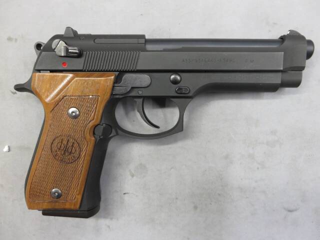 【KSC】U.S.9mm M9 HW SYSTEM7・木製グリップ