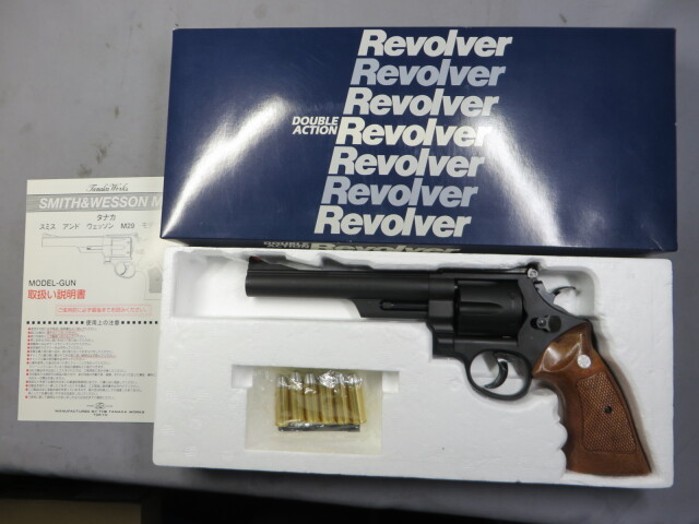【タナカ】S&W　M29 6.5in カウンターボアード HW ダーティハリー モデルガン