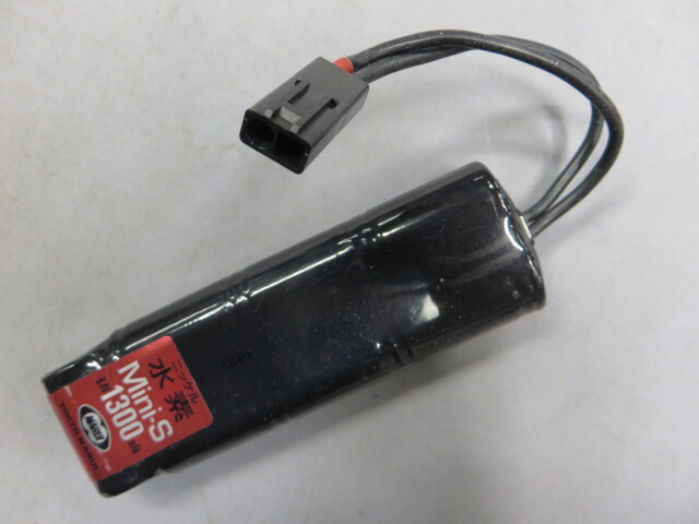 【東京マルイ】ニッケル水素 8.4V 1300mh mini-S 1300バッテリー