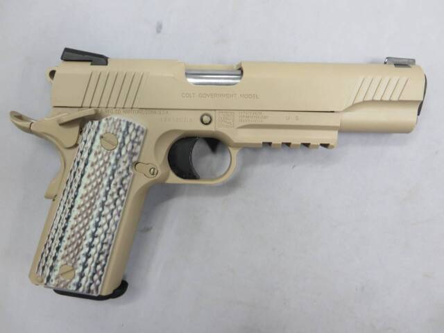 【BATON Airsoft】BM-45 (M45A1) CO2 GBB FDE