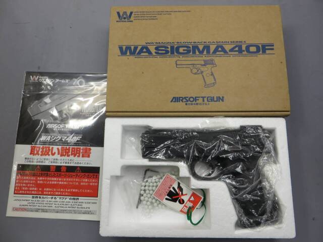 【ウエスタンアームズ】シグマ40F ブラック