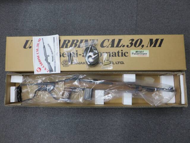 【タナカ】U.S.M1A1カービン パラトルーパー Ver.2　モデルガン