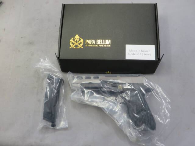 【Parabellum】SIG P320 PRO WC カスタム 4.7in Titanium Gray・メタルスライド