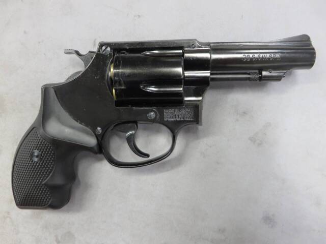 【マルシン】S&W M36 チーフスペシャル 3in ディープブラック ABS  6ｍｍBB Xカート