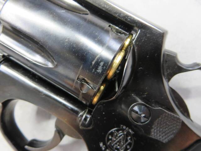 【マルシン】S&W M36 チーフスペシャル 3in ディープブラック ABS  6ｍｍBB Xカート