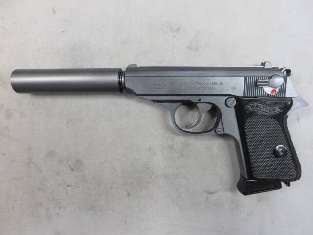 【マルゼン・キャロムショット】ワルサー PPK シークレットエディション グレーブルー